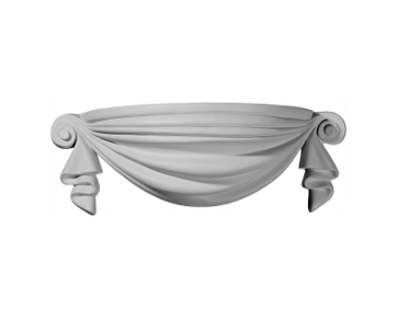 19 1/2in.W x 7 5/8in.D x 6 5/8in.H, Ribbon Wall Sconce